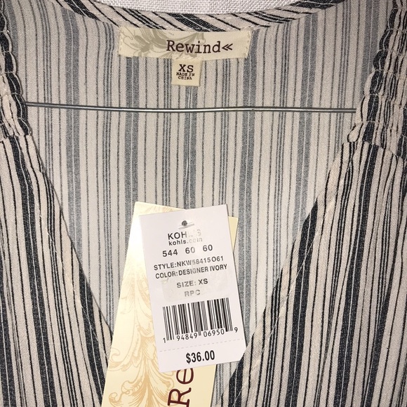 Rewind Top Womens Size XS NWT - Picture 7 of 7